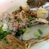ก๋วยเตี๋ยวหมู ที่ ร้านอาหาร รุ่งเรือง ก๋วยเตี๋ยวหมู