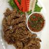 หมูสใบลาว ร้านFriend ที่ ร้านอาหาร เพื่อนรัก ซ.พญานาค ราชเทวี