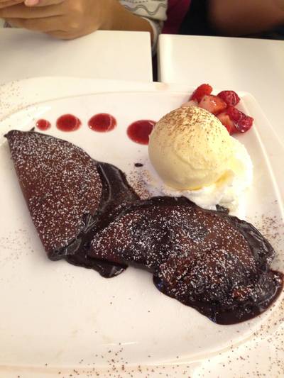 Angle&Demon ที่ ร้านอาหาร Pancake Cafe Siam Paragon