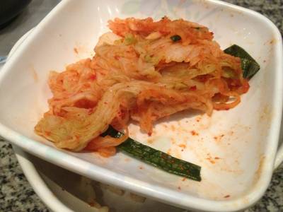 กิมจิสุดรสชาติแย่มาก ที่ ร้านอาหาร Giant at Future Park Rangsit