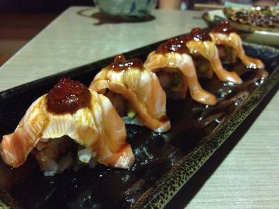 Lava maki เมนูลับที่ไม่มีในเมนู อร่อยอะ ที่ ร้านอาหาร Isao