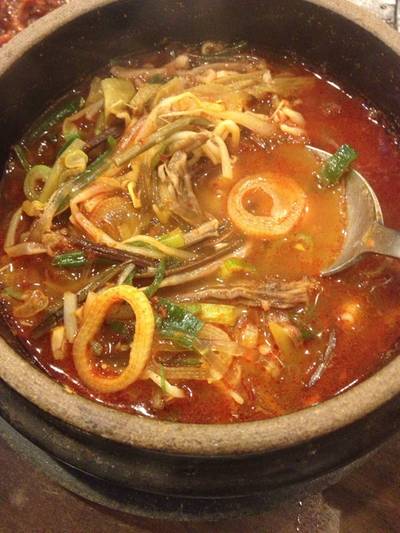 หยุกแกจัง -ซุปเนื้อ ที่ ร้านอาหาร Myeong Ga (เมียงคา)
