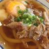 อุด้งเนื้อกับไข่ออนเซน ที่ ร้านอาหาร Marugame Seimen (มารุกาเมะ เซเมง) The Promenade