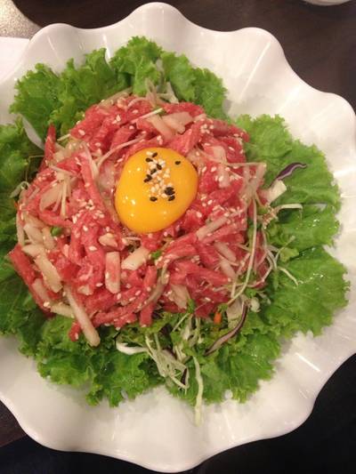 Yukke ที่ ร้านอาหาร Myeong Ga (เมียงคา)