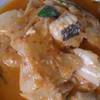 แกงคั่วหน่อไม้ปลากระเบนเนื้อดำ ที่ ร้านอาหาร น้าติ