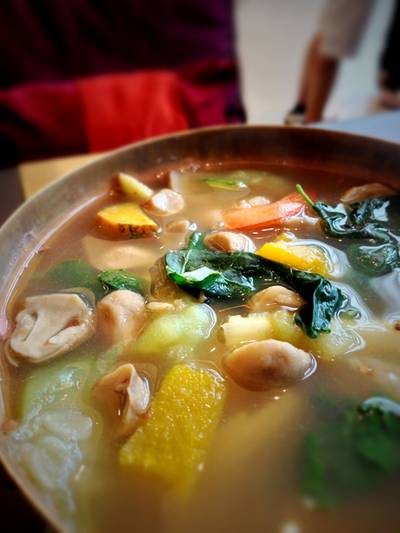 แกงเลียงที่ดีต้องครบเครื่องแบบเน้ ที่ ร้านอาหาร Nara Thai Cuisine Central World