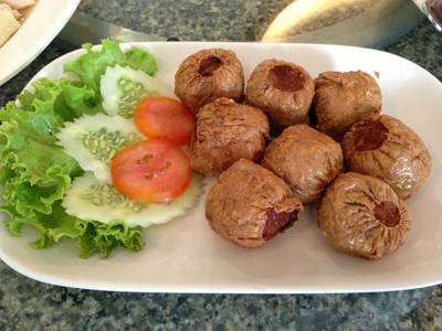 หอยจ้อ ที่ ร้านอาหาร จรินทร์ทิพย์