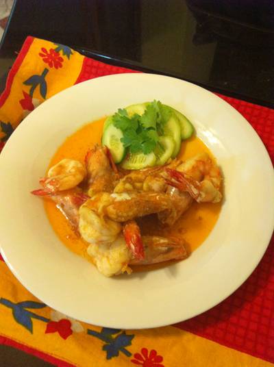 กุ้งทอดเกลือ ที่ ร้านอาหาร Harvest Moon Pub & Restaurant กุ้งทอดเกลือ ที่ ร้านอาหาร Harvest Moon Pub & Restaurant
