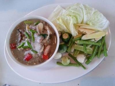 หลนปูกะผักสด ที่ ร้านอาหาร สยาม ๗๗ หลนปูกะผักสด ที่ ร้านอาหาร สยาม ๗๗