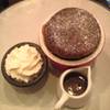 Chocolate Souffle' ที่ ร้านอาหาร Triplets Brasserie