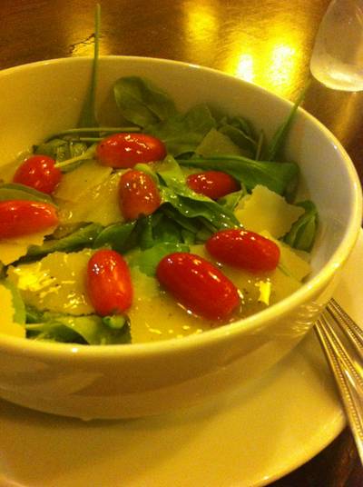 Rocket Salad ที่ ร้านอาหาร Scoozi The Oasis Branch