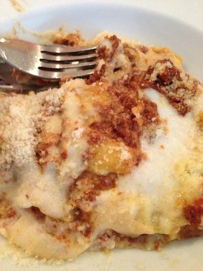 Beef Lasagna ที่ ร้านอาหาร BACCO Restaurant & Wine Bar
