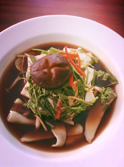 เต้าหู้นึ่งซีอิ๊ว ที่ ร้านอาหาร Hum...