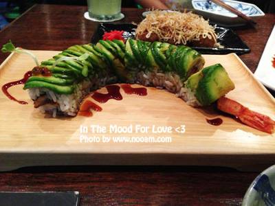 เมนูแนะนำของทางร้าน อร่อย ไม่เลี่ยน ที่ ร้านอาหาร In the Mood for Love: Sushi Bar & Bistro