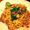 โซบะผัดทะเล ที่ ร้านอาหาร Pappa Gourmet Beijing Road