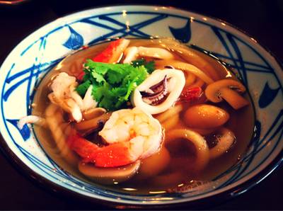 Tomyam Udon !! ที่ ร้านอาหาร Marugame Seimen (มารุกาเมะ เซเมง) The Promenade