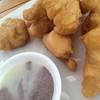 ปาท่องโก๋ ไม่ร้อนเซ็ง ที่ ร้านอาหาร บ้านถั่วเย็น