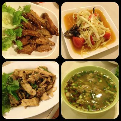 คุ้ม อร่อย บรรยากาศเริด ต้องลอง :) ที่ ร้านอาหาร ธิดา อีสาน