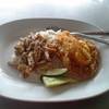 เป็ดกระเทียมพริกไทย ที่ ร้านอาหาร ปุ๊บปั๊บ