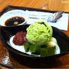 ไอศครีมชาเขียวน้ำเต้าหู้ ที่ ร้านอาหาร Ootoya Kitchen Siam Paragon
