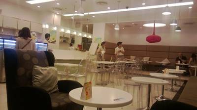 บรรยากาศในร้าน คนน้อยกว่าที่คิด ที่ ร้านอาหาร Parferio by S'free เซ็นทรัลเวิลด์