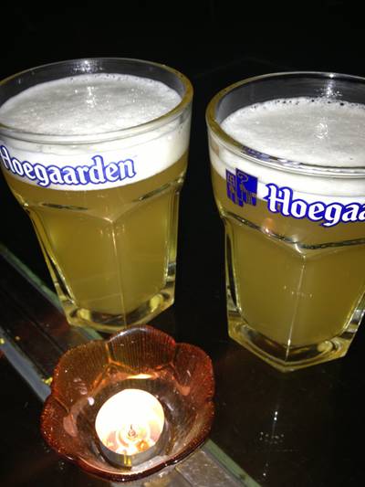Hoegaarden ที่ ร้านอาหาร 6ixcret เอกมัย ซอย 6