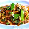 กวางผัดเผ็ด ที่ ร้านอาหาร พิณทองเรือนแพกุ้งเผา