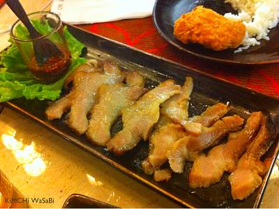 คอหมูย่าง ที่ ร้านอาหาร Fai sor Kam (อาหารเหนือ)