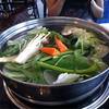 ผักต้ม ที่ ร้านอาหาร ชูบา ชาบู