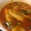แกงป่าปลาเห็ดโคน ที่ ร้านอาหาร ครัวลุงเชย (อ่างศิลา)
