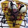 เครปไอศรีม ที่ ร้านอาหาร ร้านอาหารอิตาลี เชฟไกร