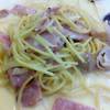 สปาเก็ตตี้คาโบนาร่า ที่ ร้านอาหาร ร้านอาหารอิตาลี เชฟไกร