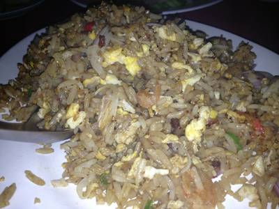 ข้าวคั่ว ที่ ร้านอาหาร หมอมูดง