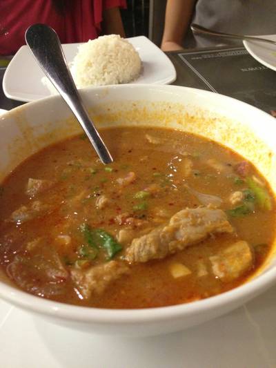 ซี่โครงหมู ที่ ร้านอาหาร Midtown