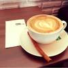 Hot Latte ที่ ร้านอาหาร PH1B Coffee Bar