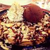 Double Chocolate Waffle ที่ ร้านอาหาร iKitchen