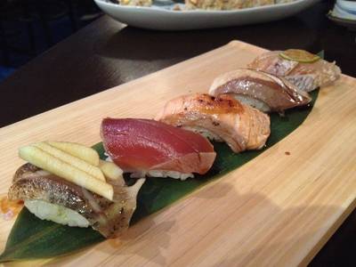Aburi Set ที่ ร้านอาหาร In the Mood for Love: Sushi Bar & Bistro