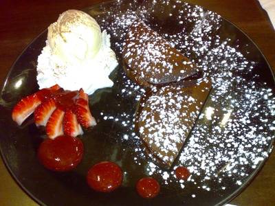 Angel and Demon อร่อยมาก ที่ ร้านอาหาร Pancake Cafe Navamin City Avenue