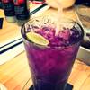 น้ำอัญชัญ มะนาว ที่ ร้านอาหาร โต๊ะเตี๋ยวตุ๋น