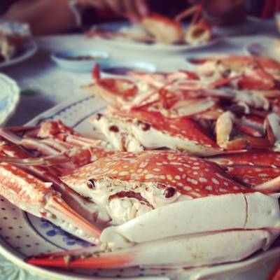 ปูม้านึ่ง ที่ ร้านอาหาร ปรีชา ซีฟู้ด ปูม้านึ่ง ที่ ร้านอาหาร ปรีชา ซีฟู้ด
