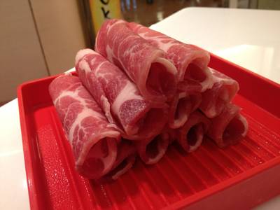 หมูคุโรบุตะ ที่ ร้านอาหาร ซูกิชิ แฟชั่นไอส์แลนด์
