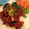 ไก่ยอดผัก ที่ ร้านอาหาร Prim