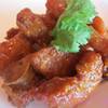 ซี่โครงหมูซอสน้ำผึ้งพิเศษ ที่ ร้านอาหาร ซิน เทียน ตี้ Crowne Plaza Bangkok Lumpini Park