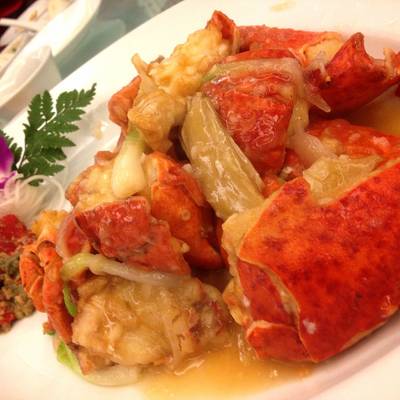 The Baked Boston I Told U About ที่ ร้านอาหาร Ah Yat Abalone Forum Restaurant