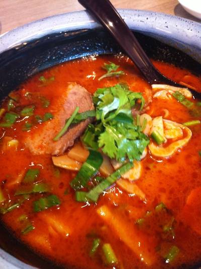 ราเมงต้มยำ ที่ ร้านอาหาร FUMi Japanese Cuisine Promenade