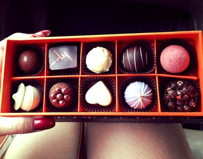 Cute Chocolate...!! ที่ ร้านอาหาร Melt Me ทองหล่อ 10