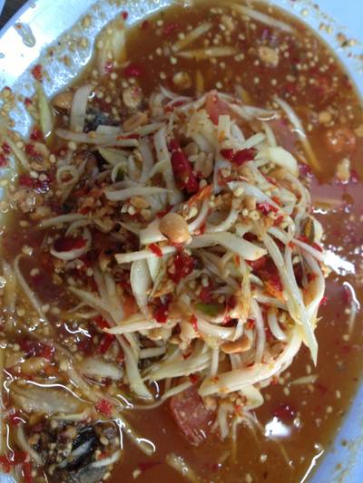 ร้านอาหาร แซ่บวัน ตำซั่ว