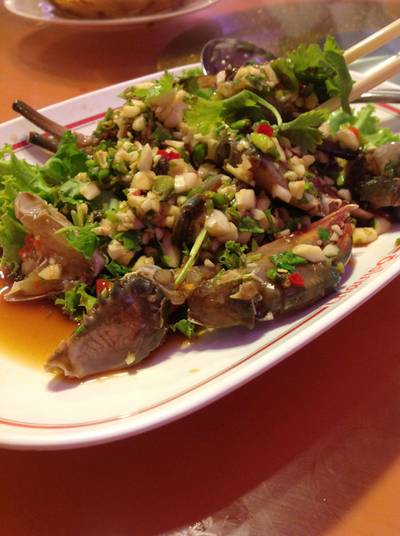 ปูดอง ที่ ร้านอาหาร ซ้ง โภชนา คลองสาน