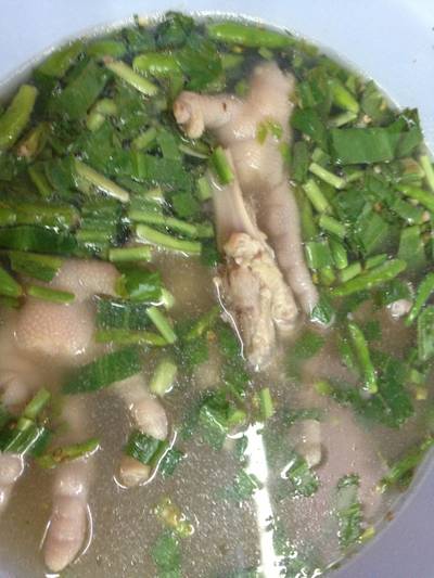 ซุบเปอร์ขาไก่ ที่ ร้านอาหาร แซ่บวัน ตำซั่ว