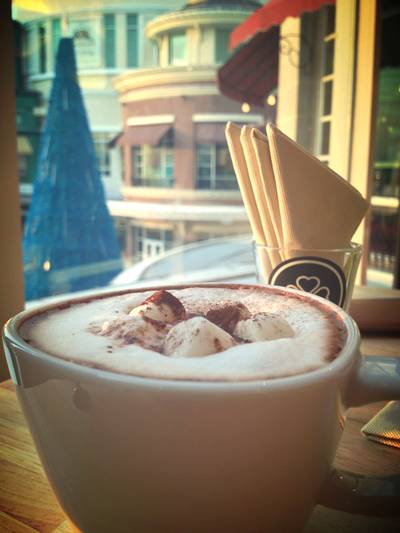 Hot Chocolate ที่ ร้านอาหาร HAP de NOUS The Promenade